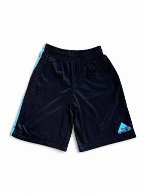 PS Activate Boys Black & Blue Mesh Athletic Shorts Size 10